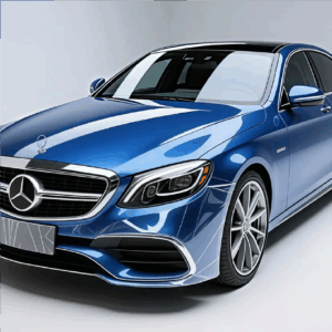 Split comparison showing clear PPF vs color PPF on a vehicle | Dupotop Films